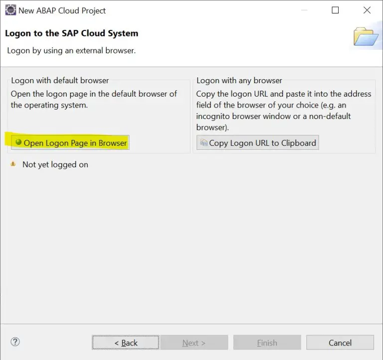 Connect To The BTP ABAP Instance – Its a free sandbox for ABAP Cloud ...