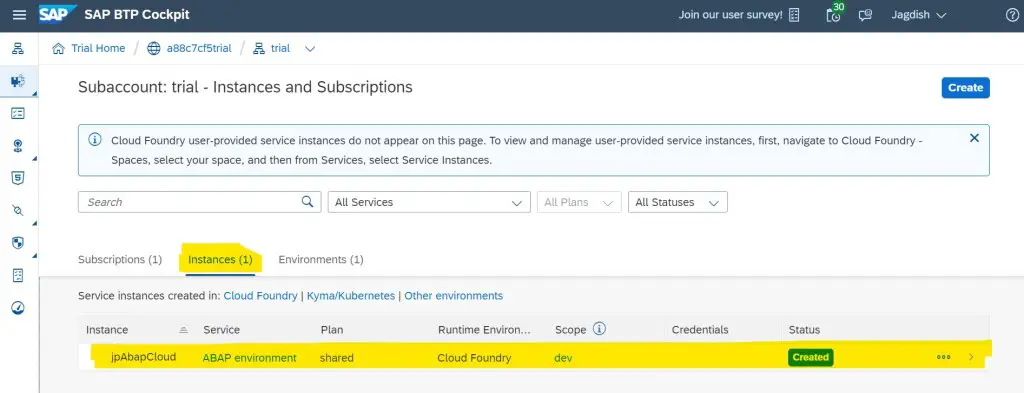 Connect To The BTP ABAP Instance – Its a free sandbox for ABAP Cloud ...
