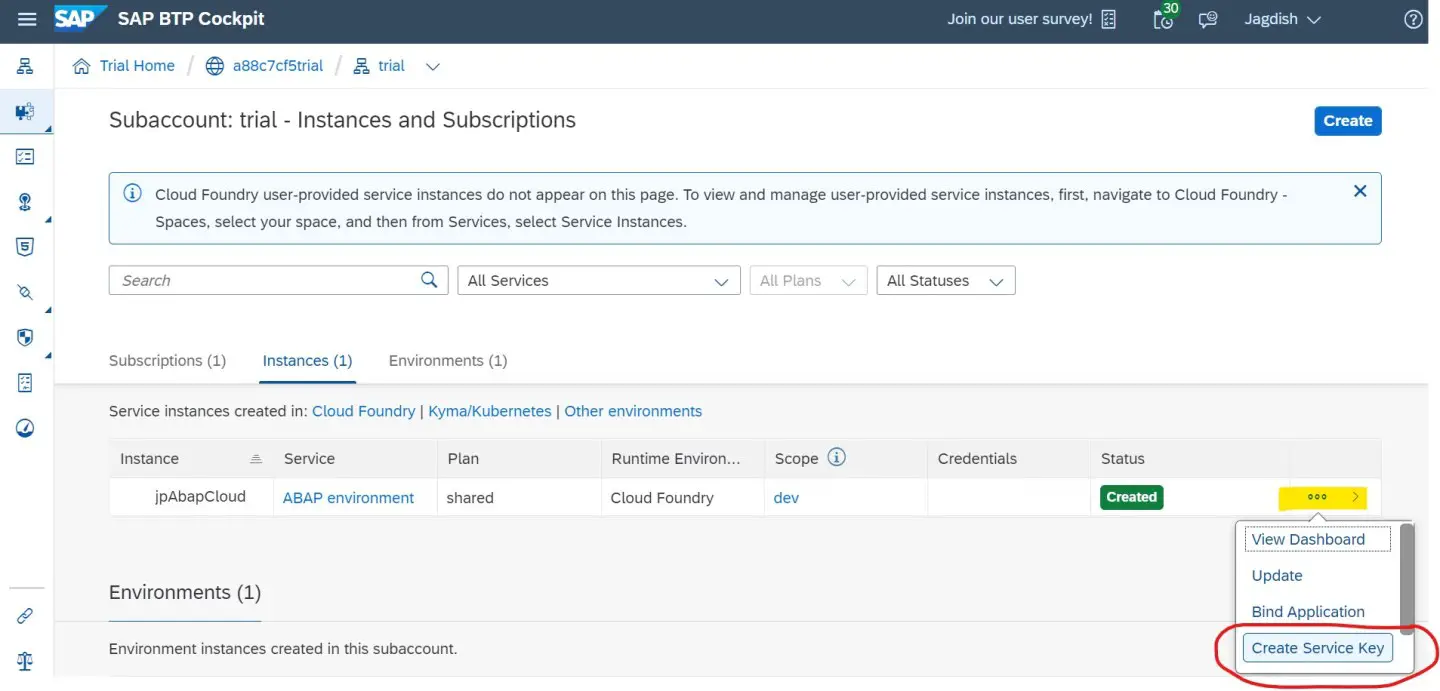 Connect To The BTP ABAP Instance – Its a free sandbox for ABAP Cloud ...