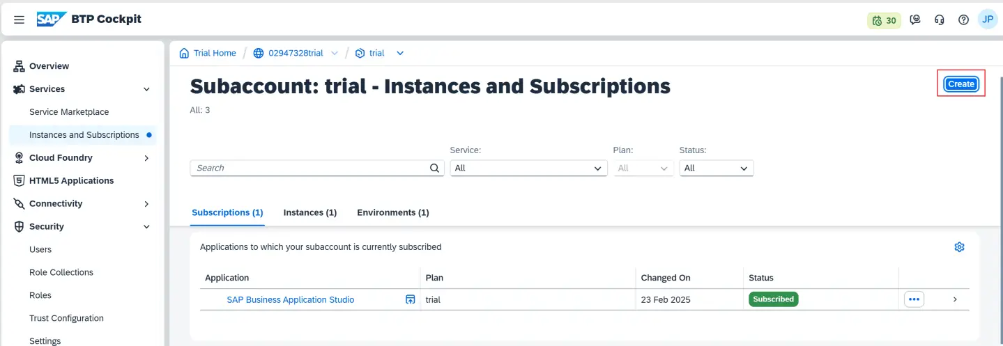 Abap Instance Connect To The BTP ABAP Instance – Its a free sandbox for ABAP Cloud ...