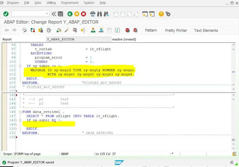 Exploring ABAP Editor [1] : The Split Editor (SAPGUI & Eclipse ...