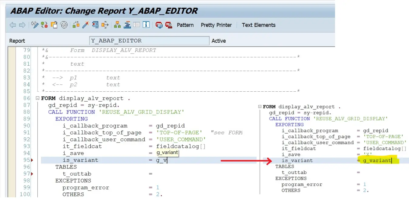Exploring ABAP Editor [2] : The Code Completion (SAPGUI & Eclipse ...