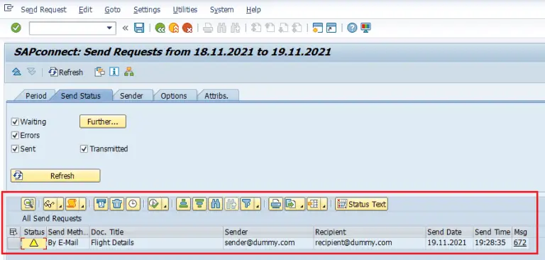 ABAP Code Samples : Send emails with .xlsx Attachment – Discovering ABAP