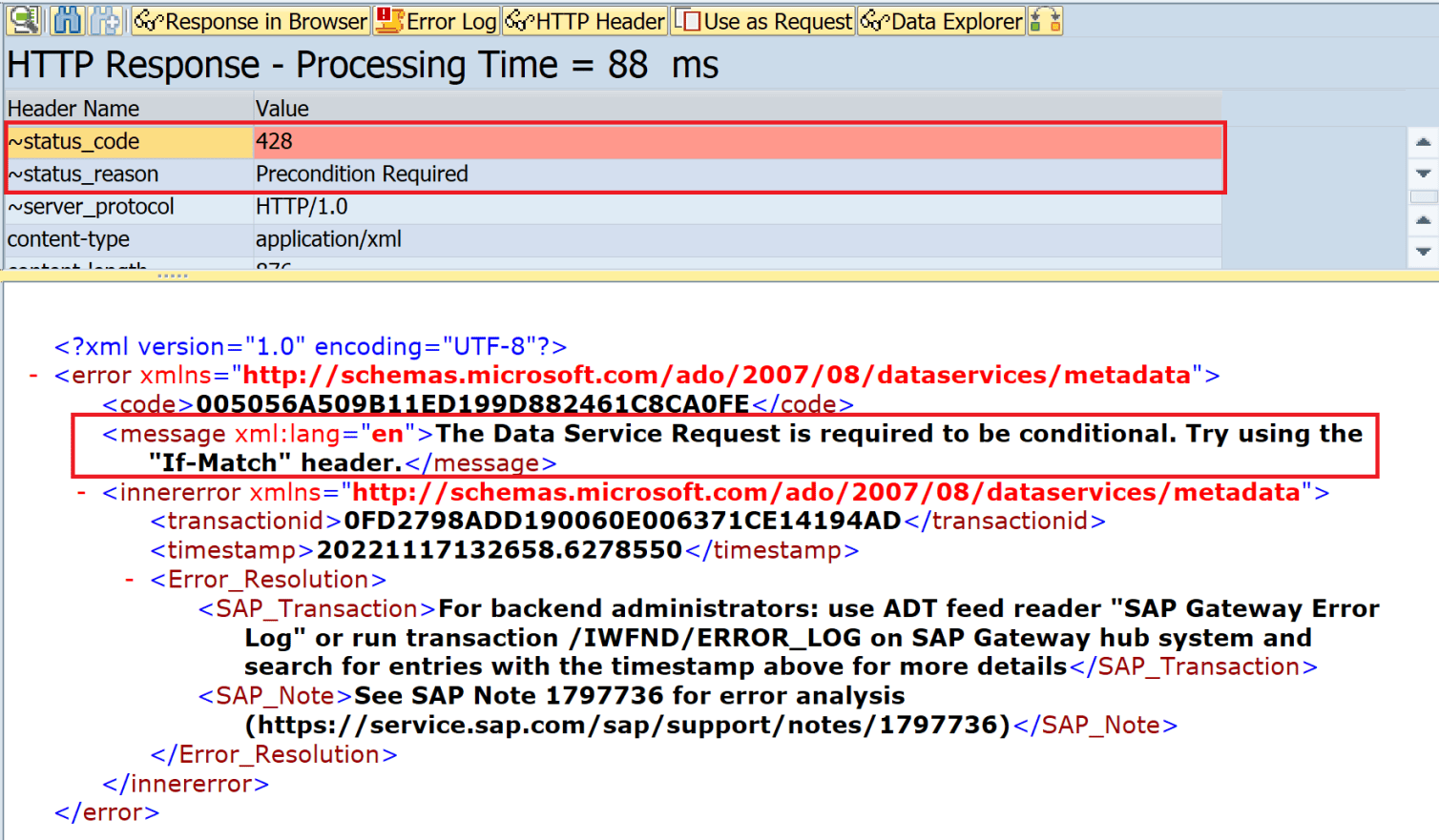 Building OData Services [16] : Concurrency handling using ETag with ...