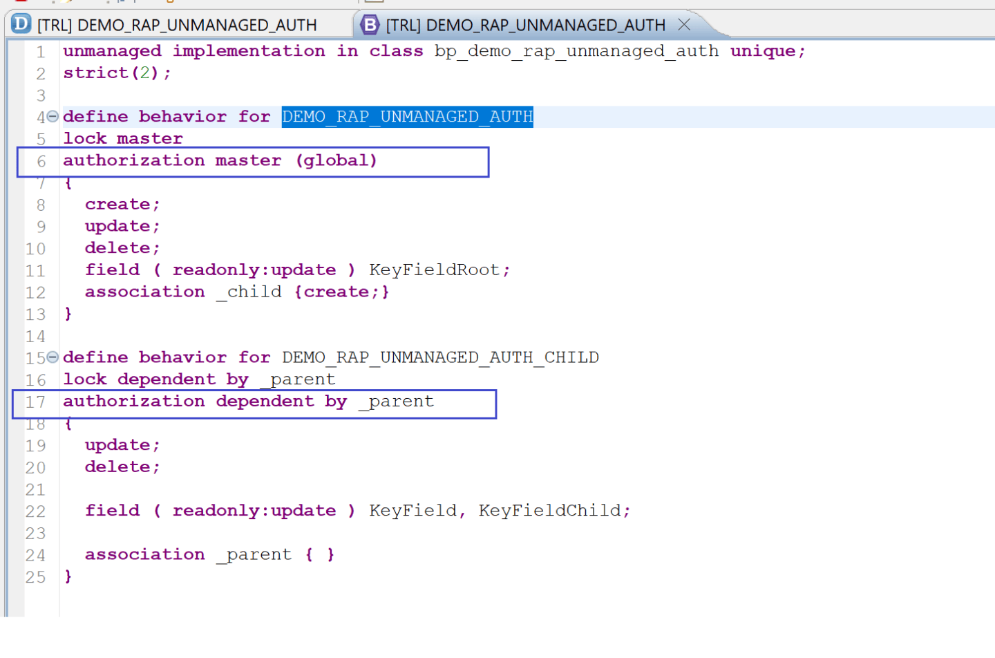 ABAP RESTful Application Programming [28] – Authorization Control ...