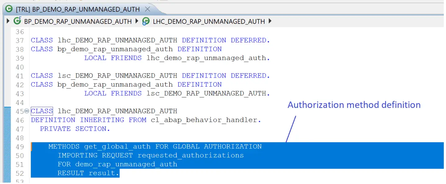 ABAP RESTful Application Programming [28] – Authorization Control ...