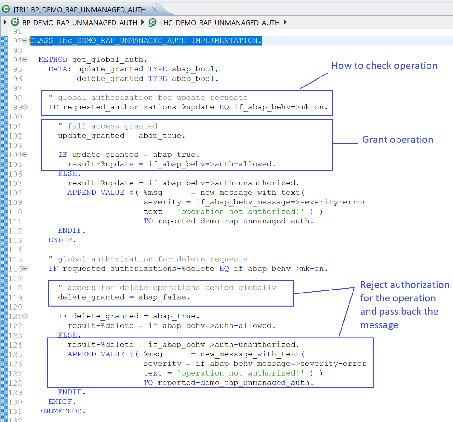 ABAP RESTful Application Programming [28] – Authorization Control ...