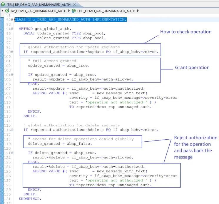 ABAP RESTful Application Programming [28] – Authorization Control ...