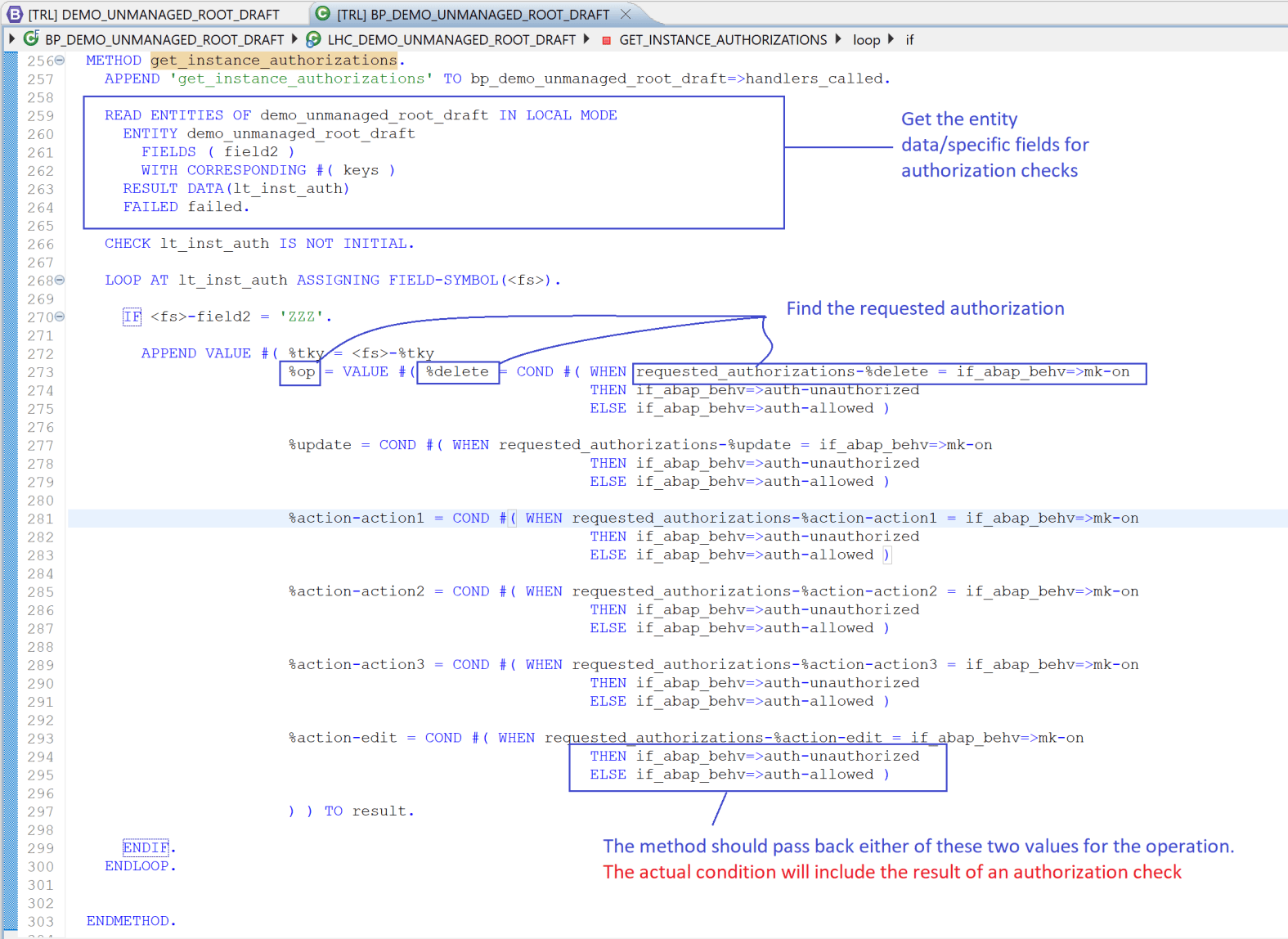 ABAP RESTful Application Programming [28] – Authorization Control ...