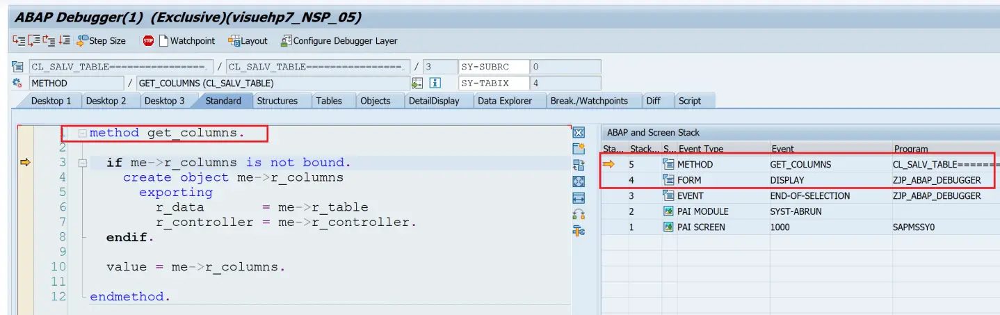 Exploring ABAP Debugger[3]: ABAP Debugging Controls – Discovering ABAP