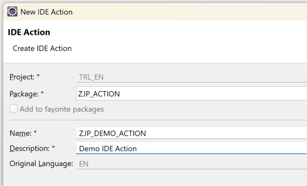 Working With Eclipse [7] : Create your own IDE Actions – Discovering ABAP